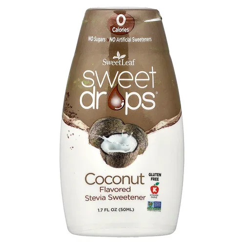 SweetLeaf Stevia, Sweet Drops®, Coco, 50 ml (1,7 oz. líq.)
