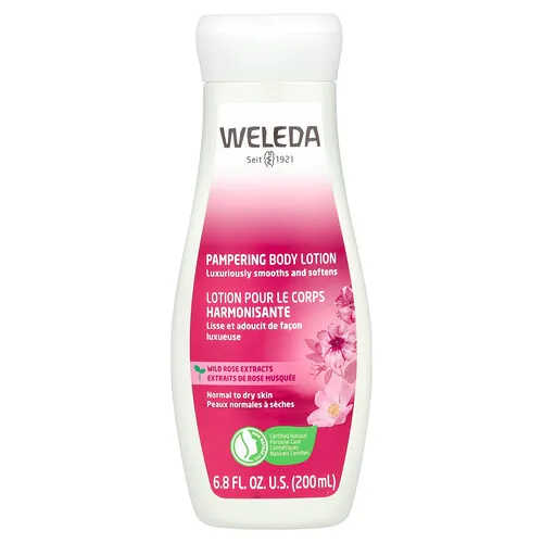 Weleda, Loción corporal relajante, Extractos de rosas silvestres, 200 ml (6,8 oz. Líq.)