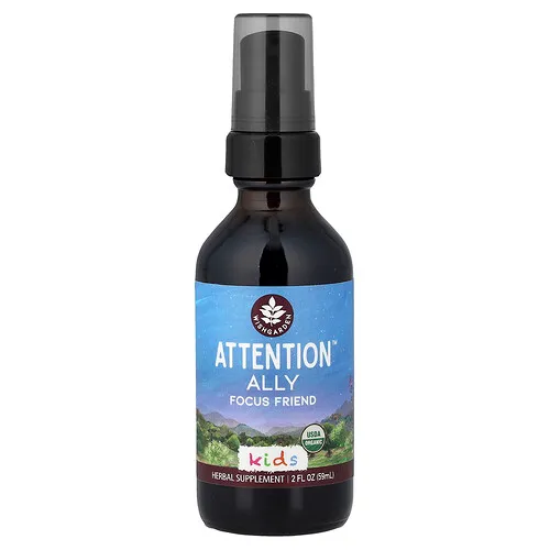 WishGarden Herbs, Attention™ Ally, Niños, 59 ml (2 oz. líq.)