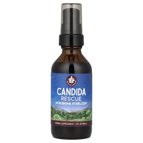 WishGarden Herbs, Candida Rescue, Estabilizador del microbioma, 59 ml (2 oz. líq.)
