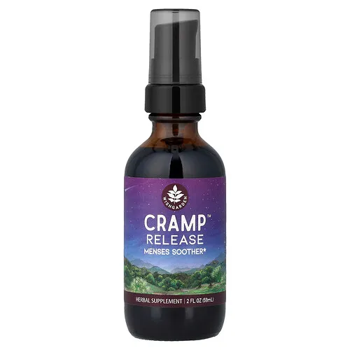 WishGarden Herbs, Cramp™, Suplemento menstrual calmante, 59 ml (2 oz. líq.)