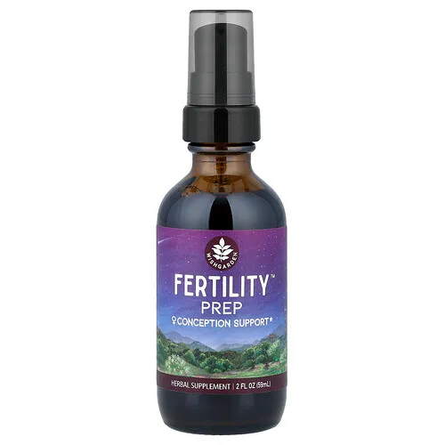 WishGarden Herbs, Fertility™ Prep, Suplemento de refuerzo para la concepción, 59 ml (2 oz. líq.)