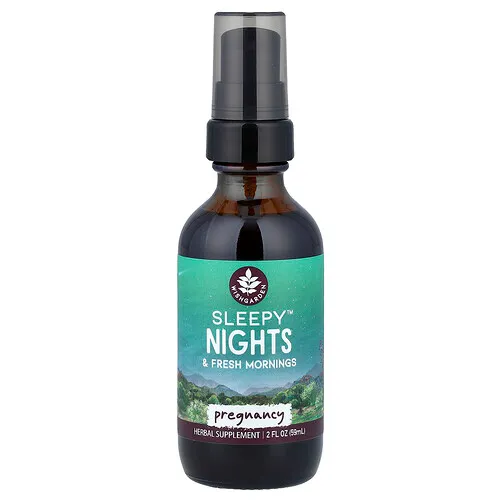 WishGarden Herbs, Sleepy™, Noches y mañanas frescas, Embarazo, 59 ml (2 oz. líq.)