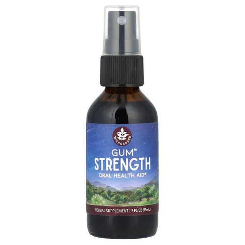 WishGarden Herbs, Gum™ Strength, Ayuda para favorecer la salud bucal, 59 ml (2 oz. líq.)
