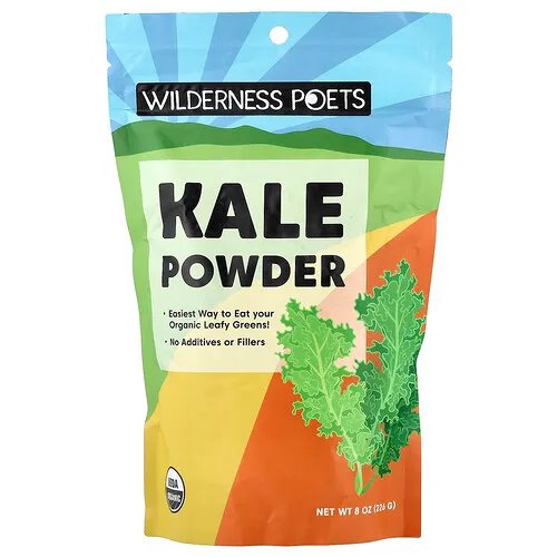 Wilderness Poets, Col rizada en polvo, 226 g (8 oz)