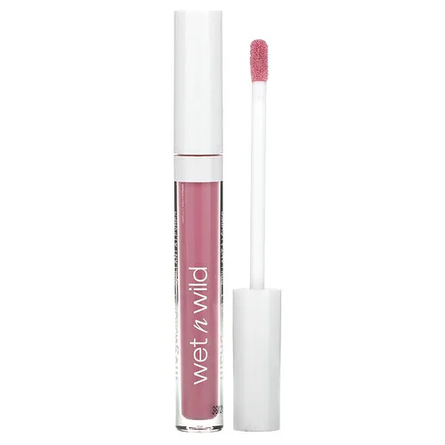 wet n wild, Brillo de labios MegaSlicks, 1114508 Lowkey Pink, 2,2 ml (0,07 oz. Líq.)