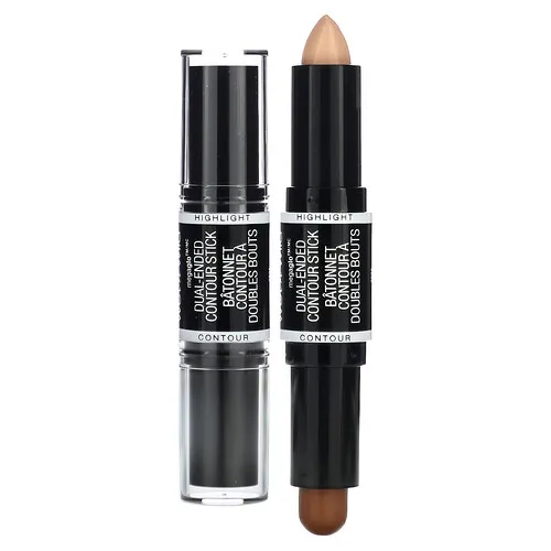 wet n wild, MegaGlo, Barra para contornos con dos extremos, Bronceado medio/bronceado, 8 g (0,28 oz)