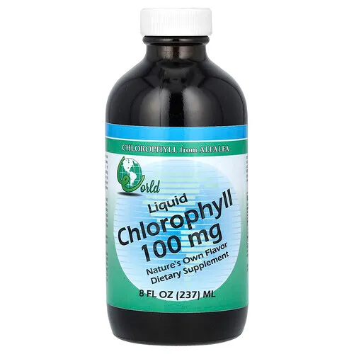 World Organic, Clorofila líquida, 237 ml (8 oz. líq.)