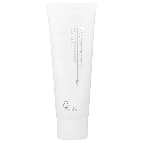 9Wishes, Limpiador en espuma de arroz, 120 ml (4 oz. Líq.)