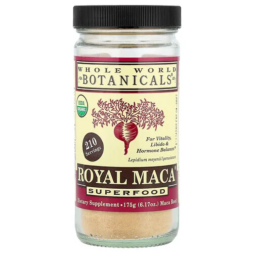 Whole World Botanicals, Royal Maca®, Superalimento, 175 g (6,17 oz)