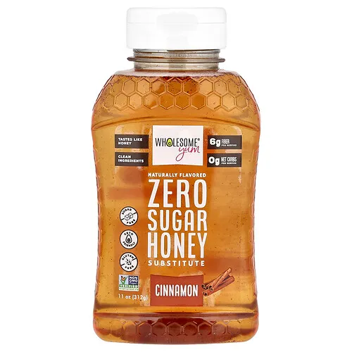 Wholesome Yum, Sustituto de miel sin azúcar, Canela, 312 g (11 oz)