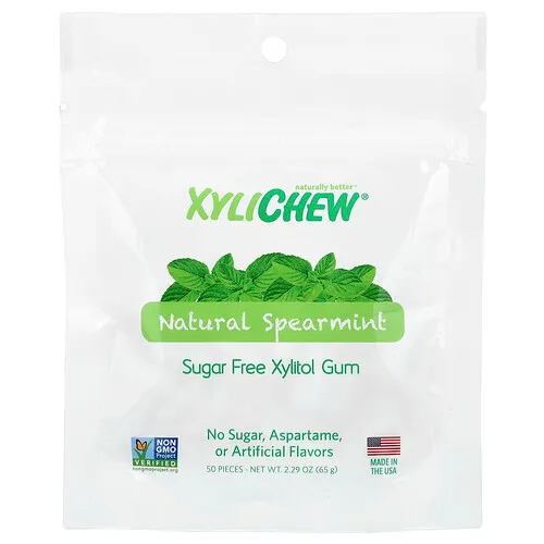 XyliDENT, Xylichew®, Hierbabuena natural, 50 piezas