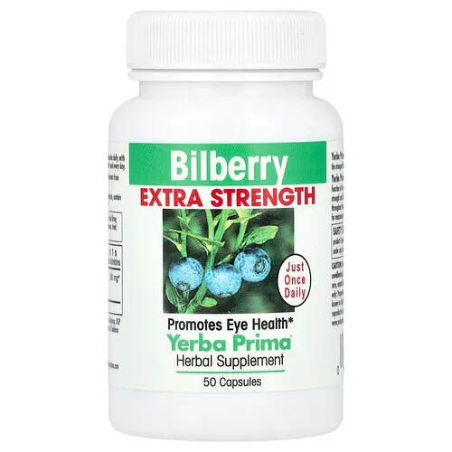 Yerba Prima, Arándano, 50 cápsulas (160 mg por cápsula)