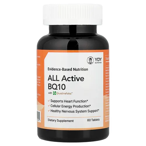 YDY, BQ10 completamente activo con Quatrefolic®, 60 comprimidos