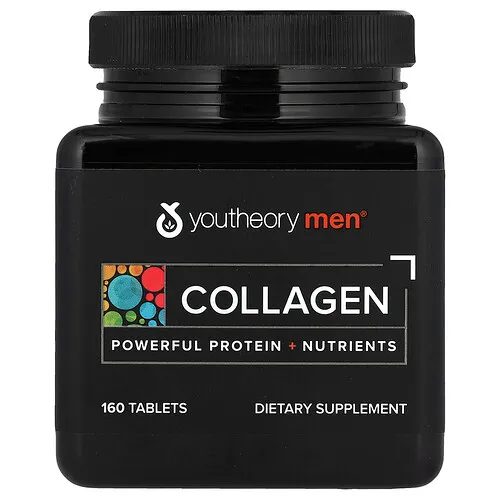 Youtheory, Men, Colágeno, 160 comprimidos