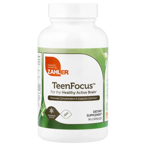 Zahler, TeenFocus™, 90 cápsulas