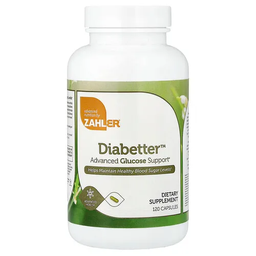 Zahler, Diabetter™, Refuerzo avanzado para la glucosa, 120 cápsulas