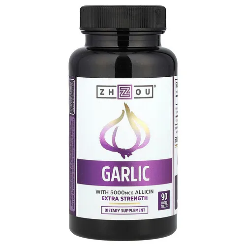 Zhou Nutrition, Ajo, 415 mg, 90 comprimidos recubiertos
