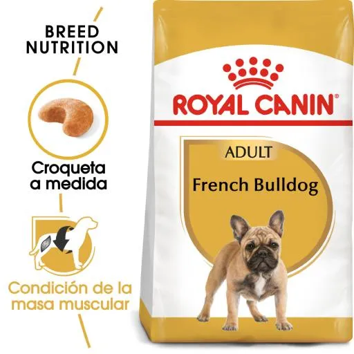 French Bulldog Adult Pienso para Perro Adulto Bulldog Francés 3 Kg