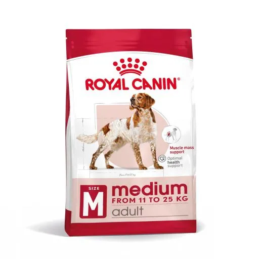 Medium Adult Pienso para Perro Adulto de Razas Tamaño Mediana 4 KG