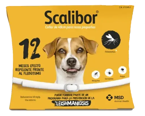 Collar Antiparasitario para Perros 48 cm