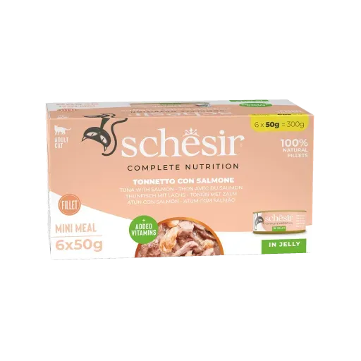 Comida Húmeda Multipack de Atún con Salmón 6x50 gr