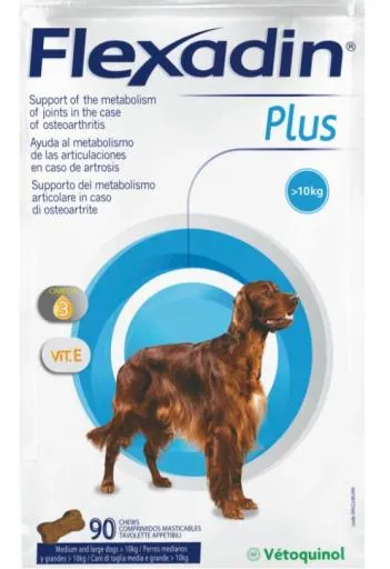 Flexadin Plus para Perros Medianos y Grandes 90 Comprimidos