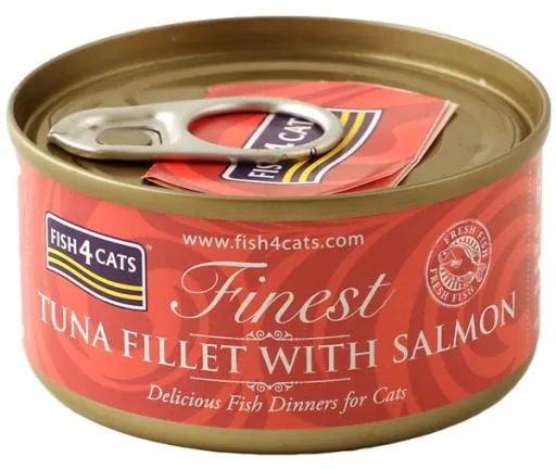 Lata Filete De Atún Con Salmon 70 GR