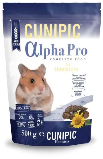 Pienso Alpha Pro para Hámsters 500 GR