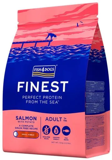 Finest Adult Salmon & Potato (Small Bites) 1.5 Kg