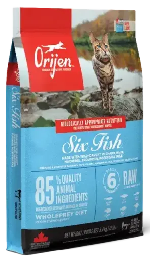 Pienso Six Fish para Gatos de Pescado 5.4 KG
