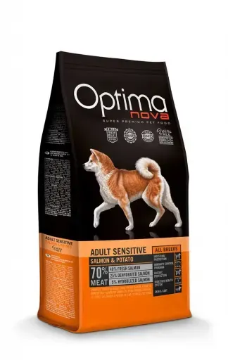 Pienso Sensitive para Perros Adultos de Salmón y Patata 12 KG