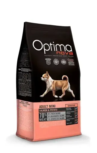 Pienso para Perros Mini de Salmón y Patata 2 KG