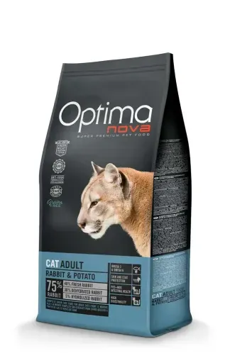 Pienso para Gatos de Conejo y Patata 2 KG