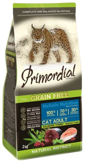 Pienso Grain Free para Gatos Adultos de Salmón y Atún 2 KG