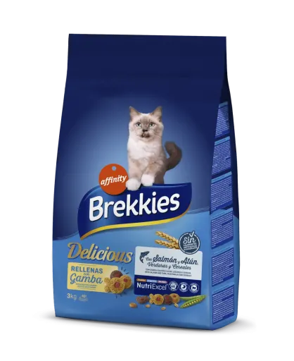 Pienso Delicious para Gatos con Salmón y Atún 20 KG
