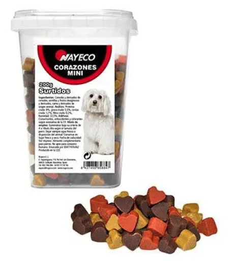 Galletas para Perros Corazones Surtidos 200 GR