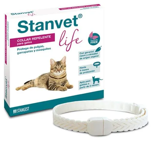 Collar Repelente Stanvet Life para Gatos 37 cm