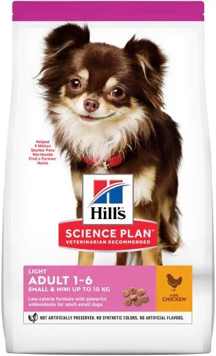 Pienso Science Plan Light Adult Mini para Perros de Razas Pequeñas