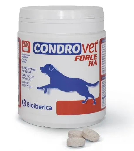 Condroprotector Condrovet Force HA para Problemas Articulares 120
