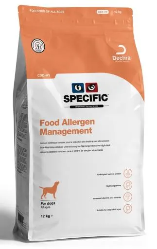 Pienso CDD-HY Allergen Management para Perros 12 KG