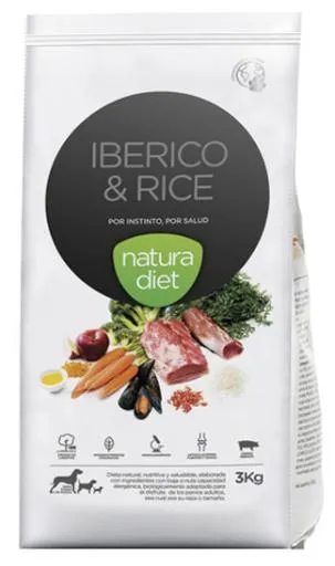 Pienso de Ibérico y Arroz para Perros 500 GR