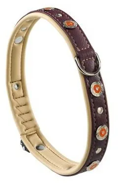 Collar Circus Burdeos para Perros 45-49cm x 25mm