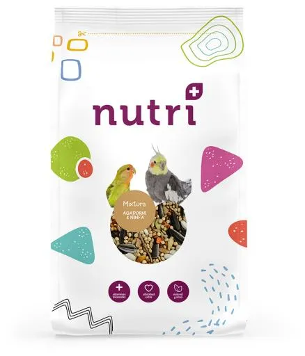 Aves Mixtura Agaporni y Ninfa 900 GR