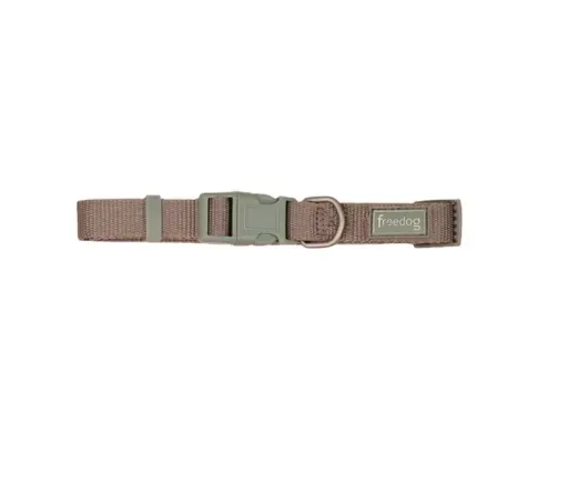 Collar Basic de Nylon Verde Salvia para perro 20-35cm x 10mm