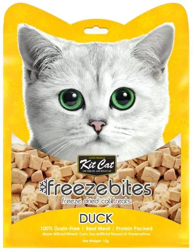 Snack FreezeBites Liofilizados de Pato para Gatos 15 GR