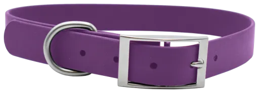 Collar para Perros de PVC Lila para Perros S