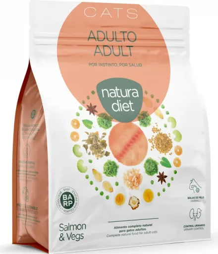 Pienso para Gatos Adultos de Salmón 400 GR