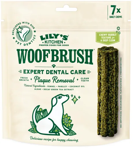 Multipack Snack Woofbrush Dental para Perros S