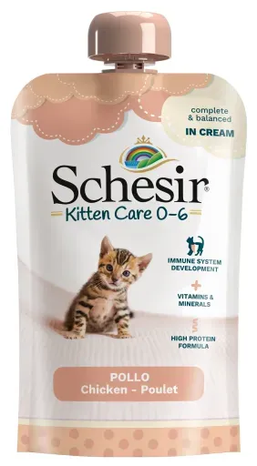 Comida Húmeda Crema de Pollo para Gatitos 150 GR